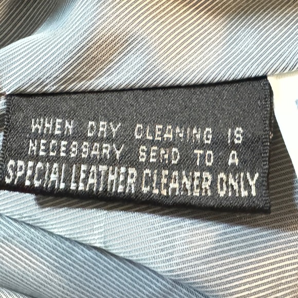 Pelle Studio Wilsons Leather Jacket Womens Medium Black Button Front Career - Picture 9 of 9